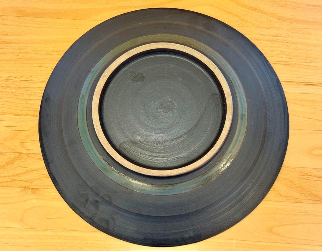 陶房火風水 やちむん 大皿 月影の海 30cm S*l様 陶房 陶房火風水 やちむん 大皿 月影の海 30cm S*l様 陶房